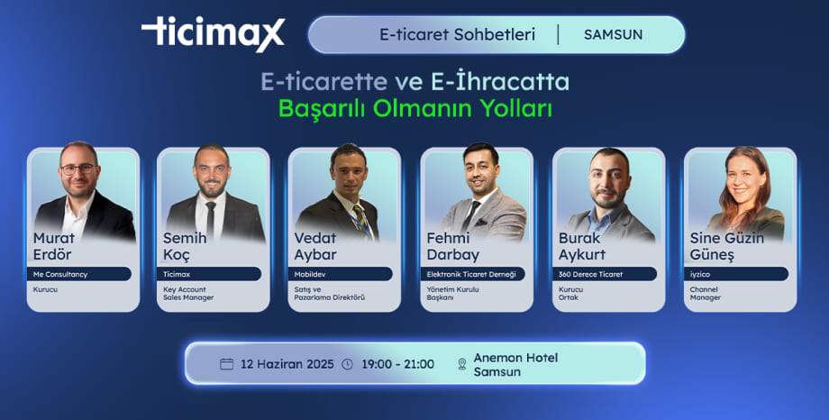 ticimax e-ticaret ve e-ihracat samsun etkinliği